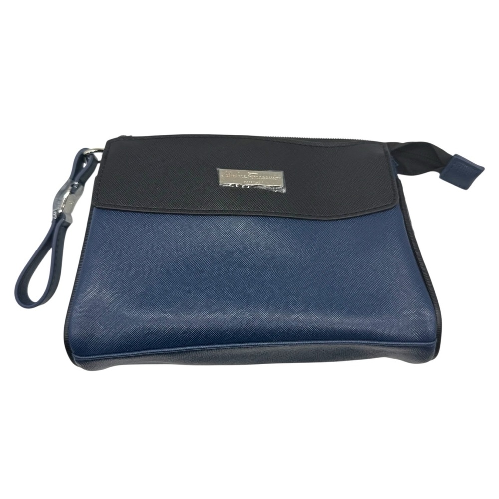 Salvatore Ferragomo Makeup Bag Navy Blue